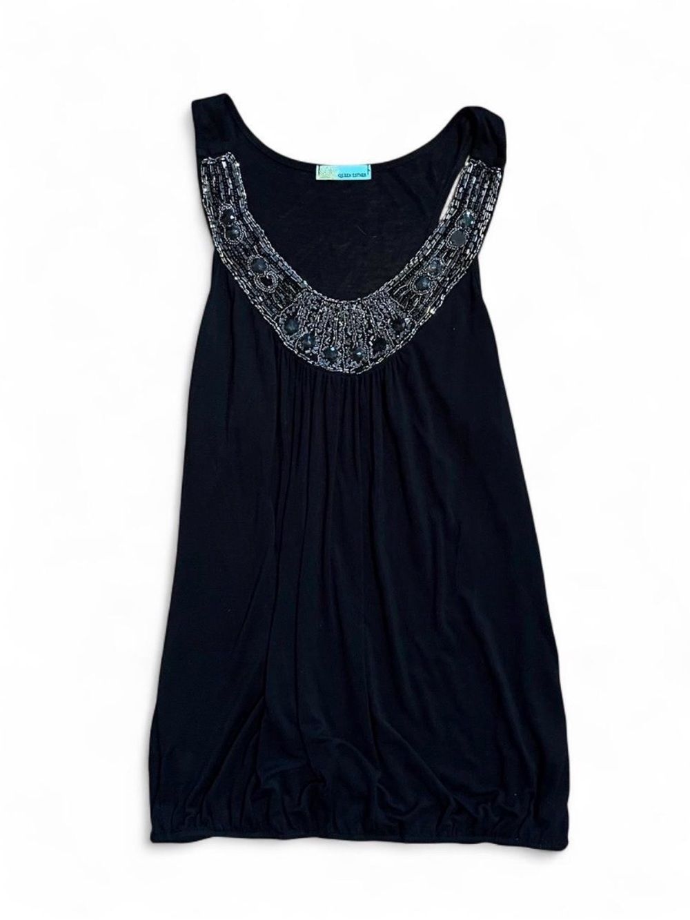 Y2K Queen Esther Beaded Tank Top